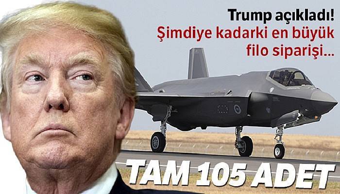 Trump Japonya'nın yeni F-35 planlarını açıkladı