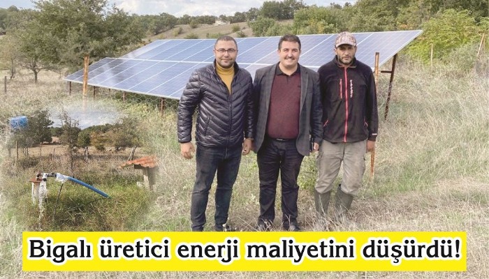 Güneşin enerjisini yer altından çıkardı!