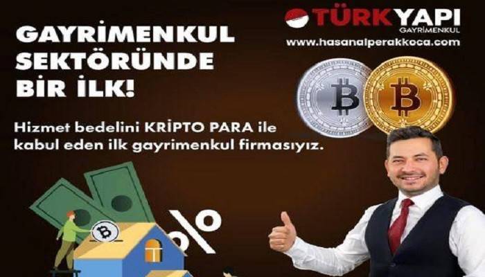 KUMPİRCİDEN SONRA EMLAKÇIDA: Çanakkale’de popülerliği devem eden ödeme Bitcoin