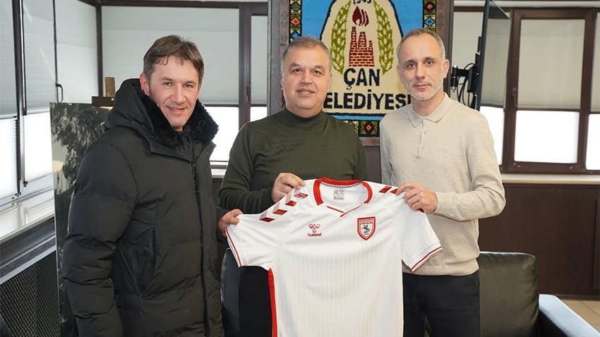 Süper Lig’in Unutulmaz Golcüsü Cenk İşler Çan’da Ağırlandı