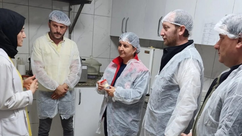 Türkarslan, Süt Üreticilerini İnceleme Ziyaretleri Kapsamında Eceabat'ta