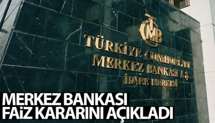 Merkez Bankası faizi değiştirmedi