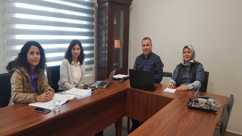 Mısır kurutma tesis projesinin ilk izleme toplantısı yapıldı