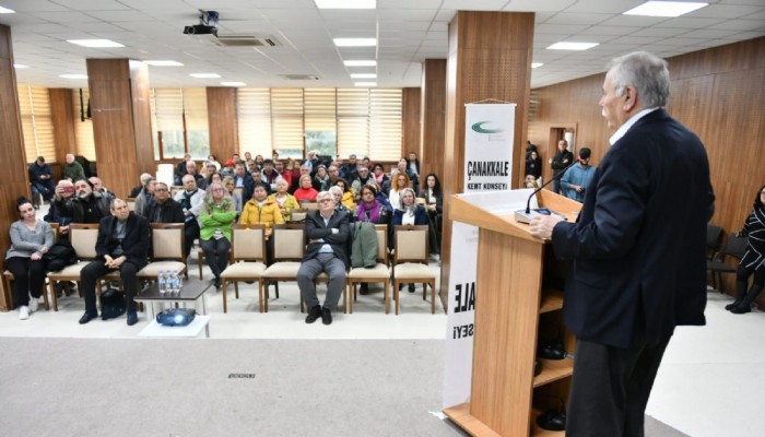 Başkan Gökhan Kent Konseyinde Deprem Çalışmalarını Anlattı
