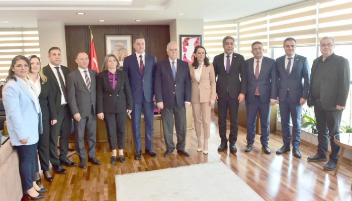 Türkiye Barolar Birliği Yönetiminden Başkan Gökhan'a Ziyaret