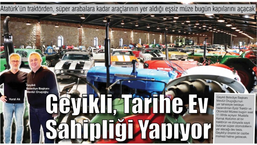 Geyikli, Tarihe Ev Sahipliği Yapıyor