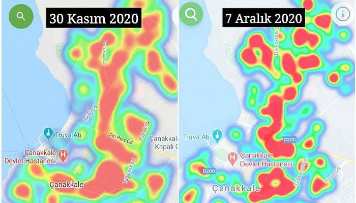 Kısıtlamaya Uyan Çanakkaleliler Riski Azaltıyor