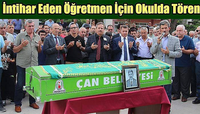  İntihar Eden Öğretmen İçin Okulda Tören