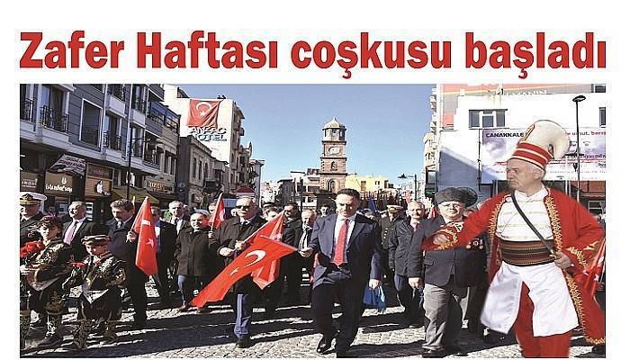 Zafer Haftası coşkusu başladı