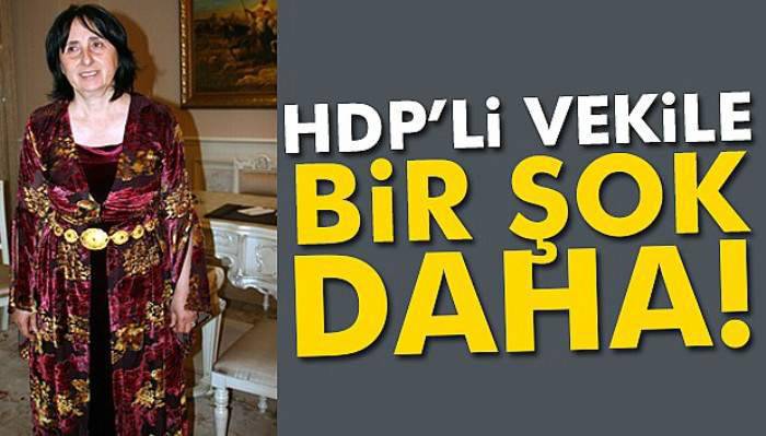 HDP’li vekile bir şok daha