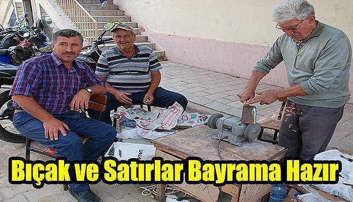 Bıçak ve Satırlar Bayrama Hazır