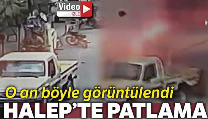 Halep'te patlama: 8 yaralı