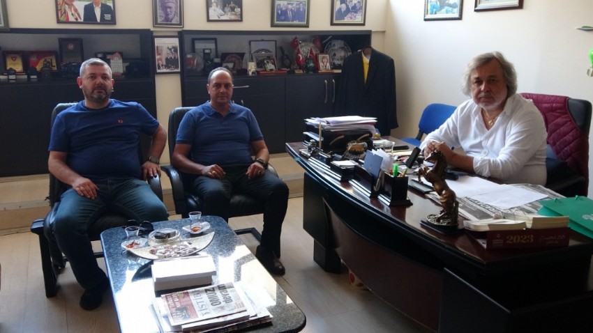 BBP Çanakkale İl Başkanı Ramazan Demir, Boğaz Medya'yı ziyaret etti  