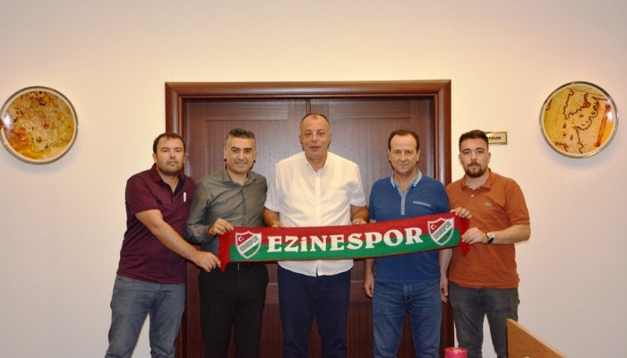 Ezinespor’dan ÇTSO’ya ziyaret  