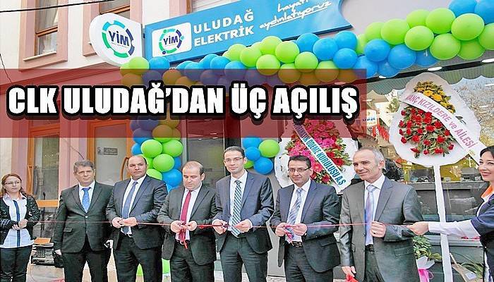 CLK Uludağ’dan Üç Açılış