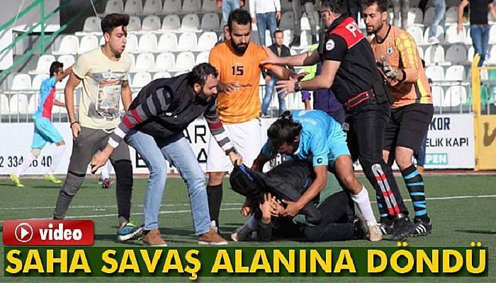 Saha savaş alanına döndü, 2 kişi yaralandı