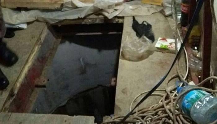  Define aramak için 12 metre tünel kazdılar