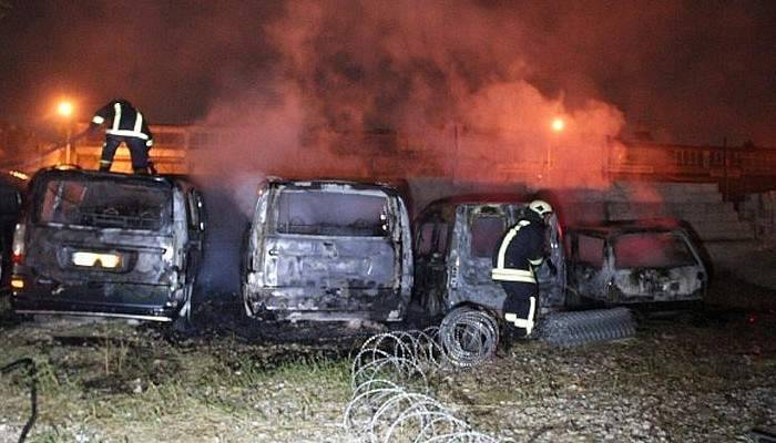 4 araç kullanılamaz hale geldi