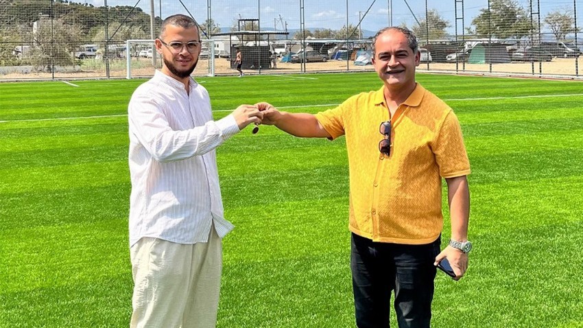 Kemer Köyü Gençleri Yeni Halısahayla Sporla Buluşuyor