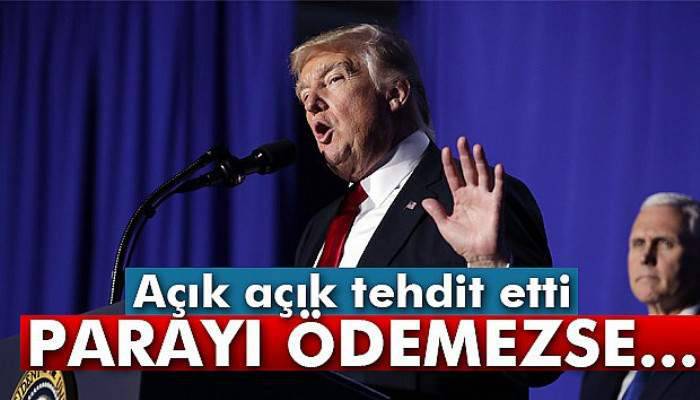 Trump: 'Meksika, parayı ödemezse...'