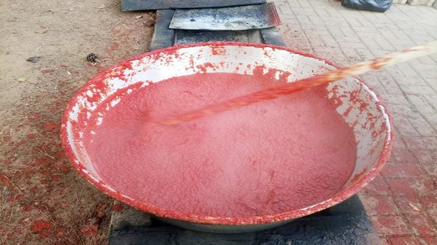 Salçalar yapılmaya başlandı