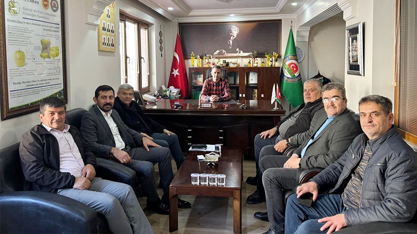 Bayramiç Ziraat Odası’nda Tarım ve İş Birliği Görüşmeleri
