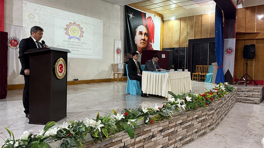 Ayvacık Köylere Hizmet Götürme Birliği’nde Yeni Dönem