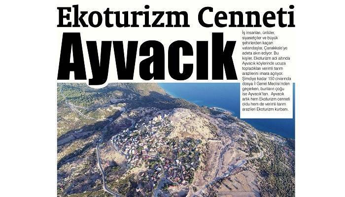 Ekoturizm Cenneti Ayvacık