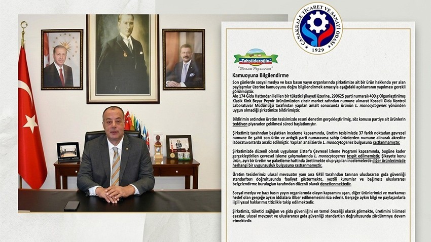ÇTSO Başkanı Semizoğlu'ndan Tahsildaroğlu'na Destek Açıklaması