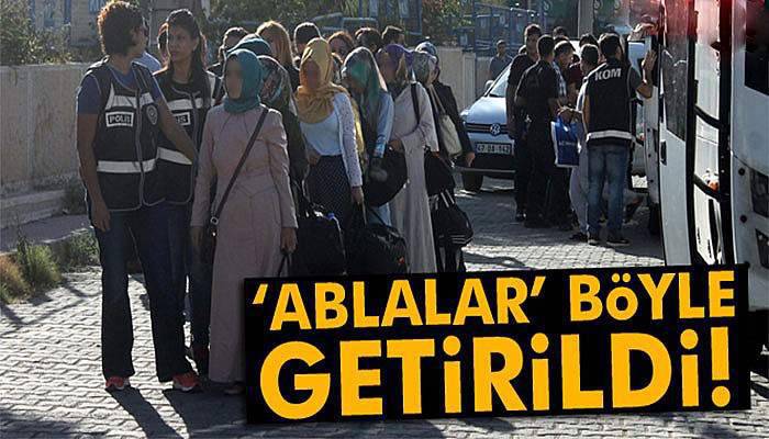 Mardin'de FETÖ’nün ‘Ablaları ve abileri’ adliyeye sevk edildi