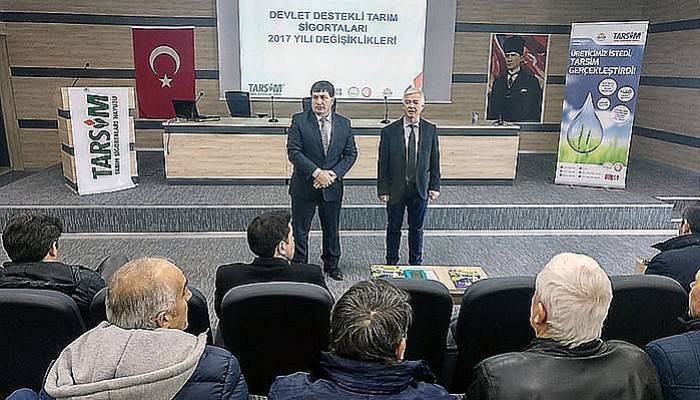 Çanakkaleli üreticilere tarım sigortası bilgilendirmesi