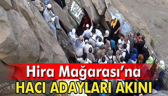 Hacı adayları Hira Mağarası’nı ziyaret ediyor