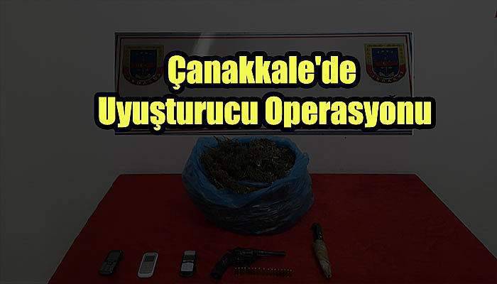 Çanakkale'de Uyuşturucu Operasyonu