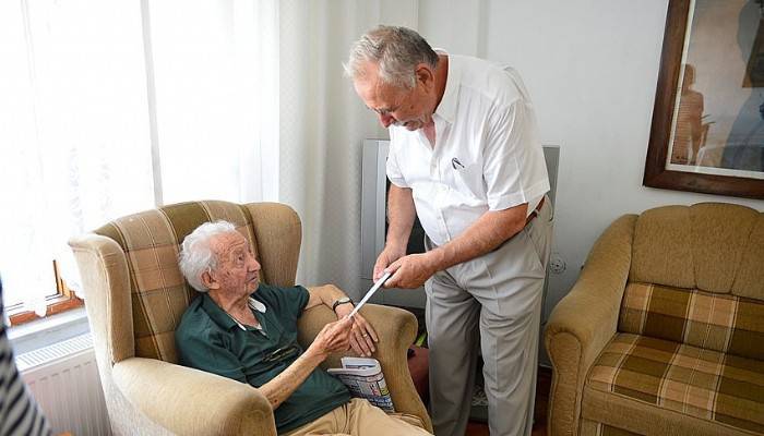 Başkan Gökhan İzzet Melih Dilmaç'ı Evinde Ziyaret Etti…