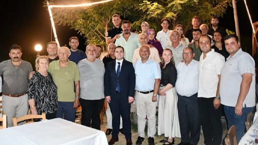 Bozcaada Kaymakamı Yunus Emre Kandemir’e veda gecesi