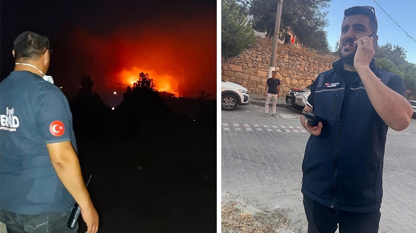 Çanakkale Orman Yangınında EGERAD’tan Hayat Kurtaran Haberleşme Desteği