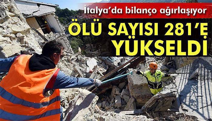 İtalya’da depremin bilanço ağırlaşıyor