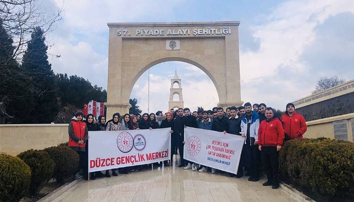  Üniversiteli Gençler Çanakkale’de 