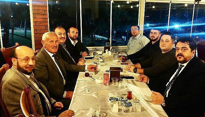 Biga'da siyasi partilerin ilçe başkanları bir araya geldi