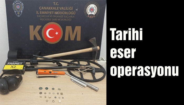 Tarihi eser operasyonu