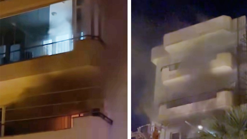 Esenler Mahallesi’nde Site Dairesinde Yangın
