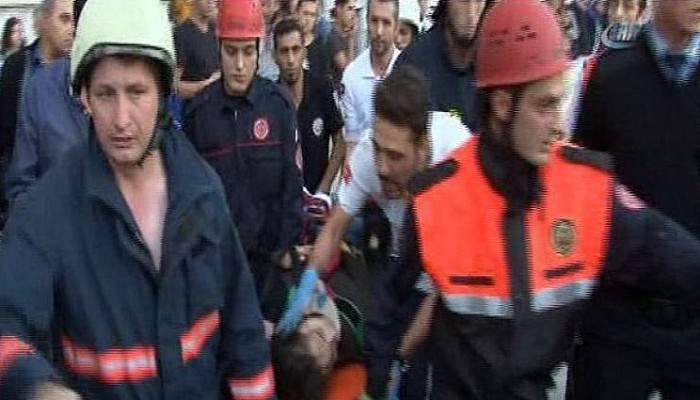 Metro istasyonunda panik!