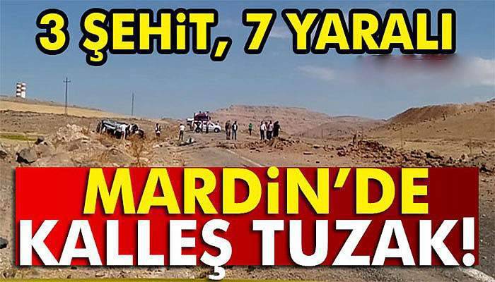 Güncelleme: Derik’te patlama: 3 şehit, 7 yaralı