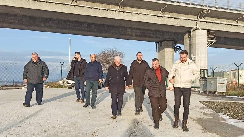 Köprü İnşaatı Nedeniyle Kapanan Araç Yolu Trafiğe Açıldı (videolu)