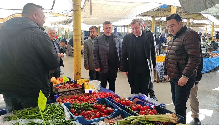 Özgür Ceylan'dan Ayvacık ziyareti