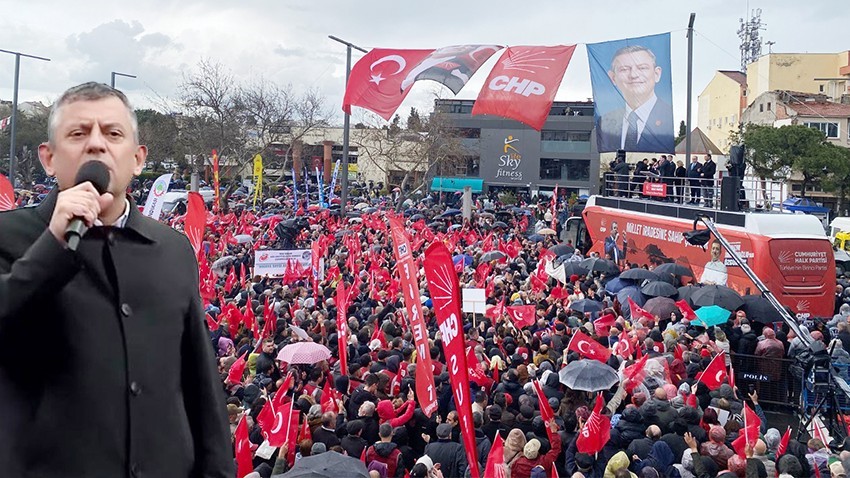 CHP’den Çanakkale’de 100. “Millet İradesine Sahip Çıkıyor” Mitingi