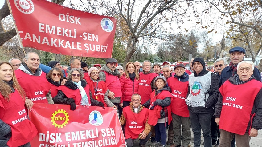 Emekliler haklarını Ankara’da aradı 