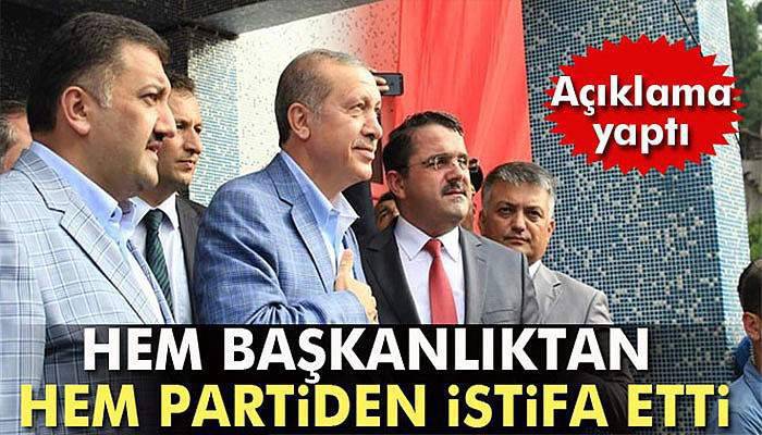 AK Partili Büyükköy Belediye Başkanı Külünkoğlu istifa etti