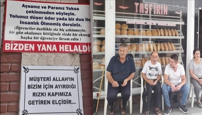 Bigalı Esnaftan Örnek Davranış: 'Bizden Yana Helaldir'