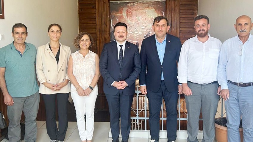 Belediye Başkanından Yeni Kaymakama Ziyaret